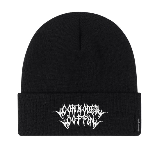 Corroded Coffin Metalcore Embroidered Logo Beanie Unisex