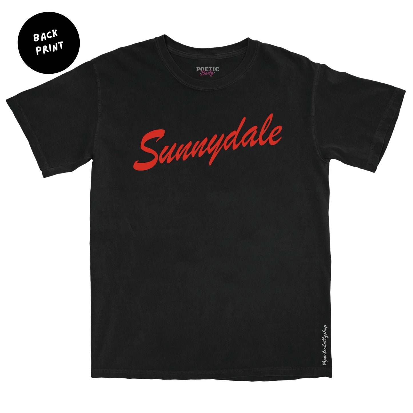 Sunnydale The Undead's Favourite Party Town Retro Ringer T-Shirt