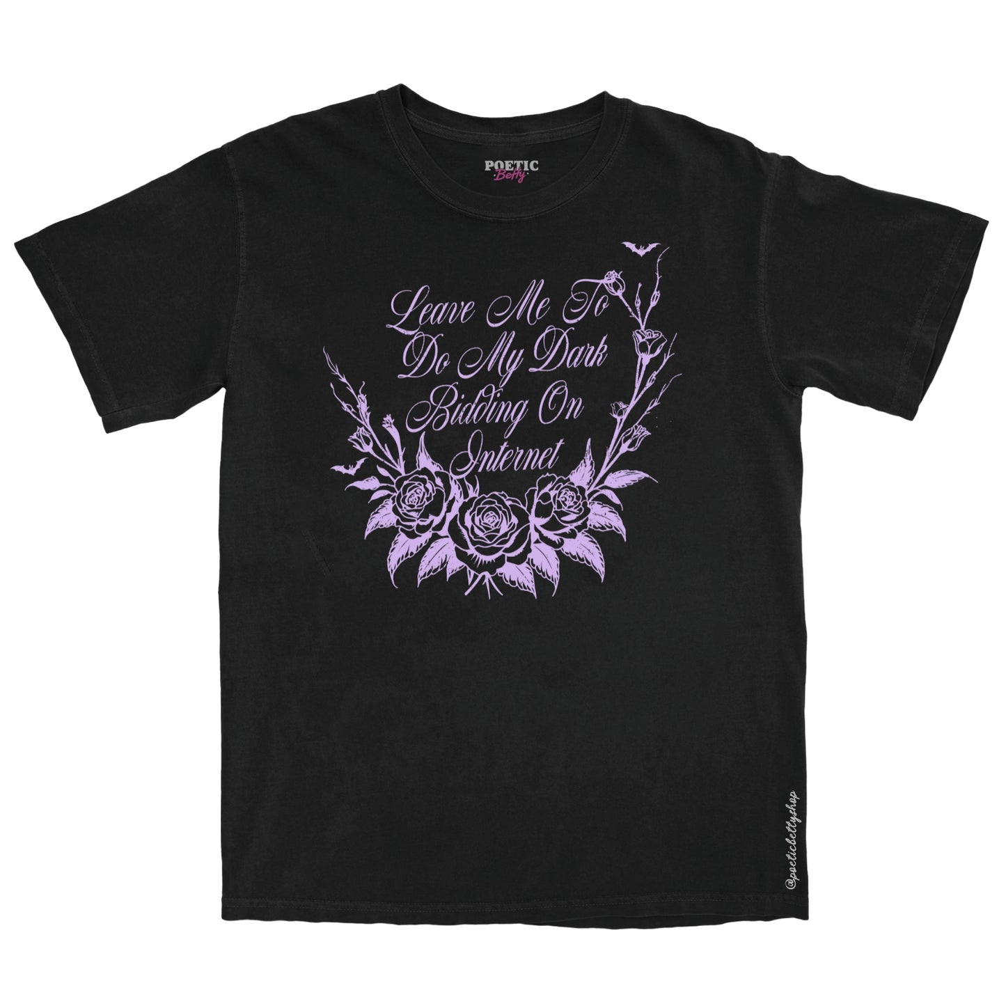 Leave Me To Do My Dark Bidding on the Internet WWDITS Shirt White Unisex