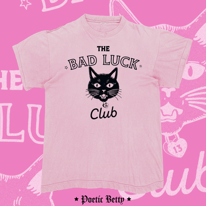 The Bad Luck Club Black Cat Graphic Unisex T-Shirt