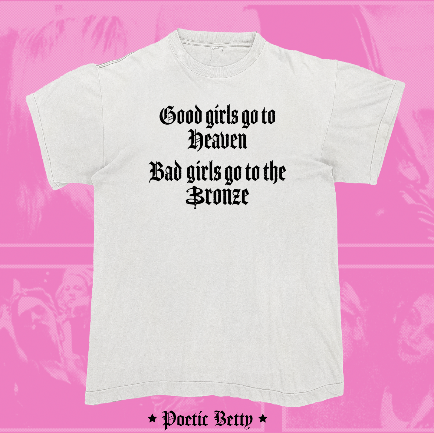 Buffy Vampire Slayer Faith Bad GirlsThe Bronze Graphic Unisex T-Shirt