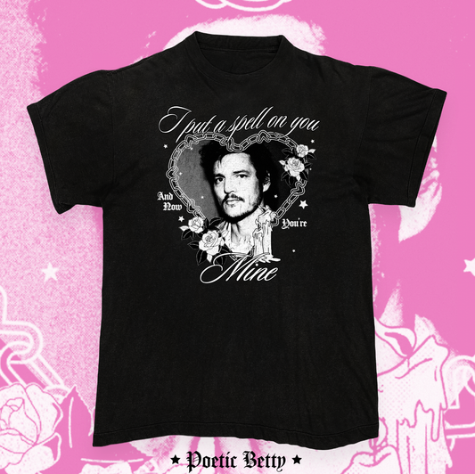 Pedro Pascal I Put a Spell on You Magic Halloween Unisex T-Shirt