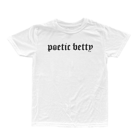 Poetic Betty™ Scorpion Goth Slogan 100% Cotton Unisex T-Shirt