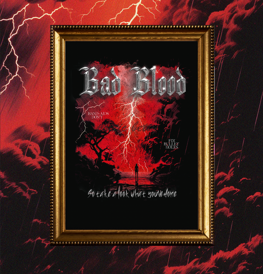 Bad Blood 1989 Taylor's Version Inspired 80s High Quality Art Print Poster