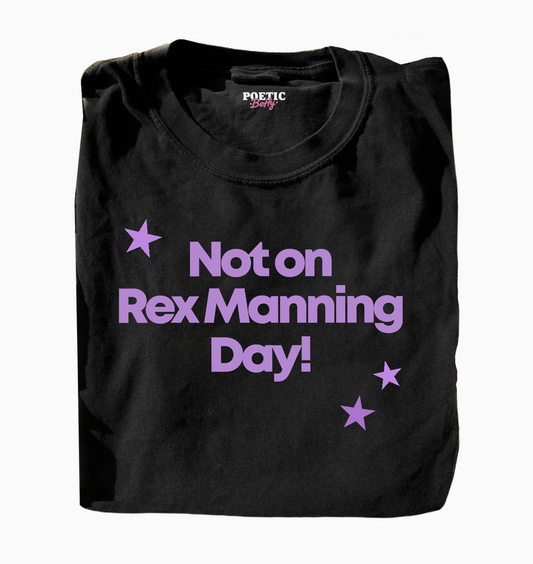 Rex Manning Day Retro Empire Records Cult 90s Movie Quote T-Shirt