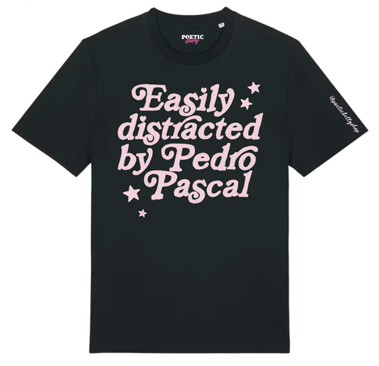 The Original Easily Distracted By Pedro Regular Unisex 100% Cotton T-Shirt