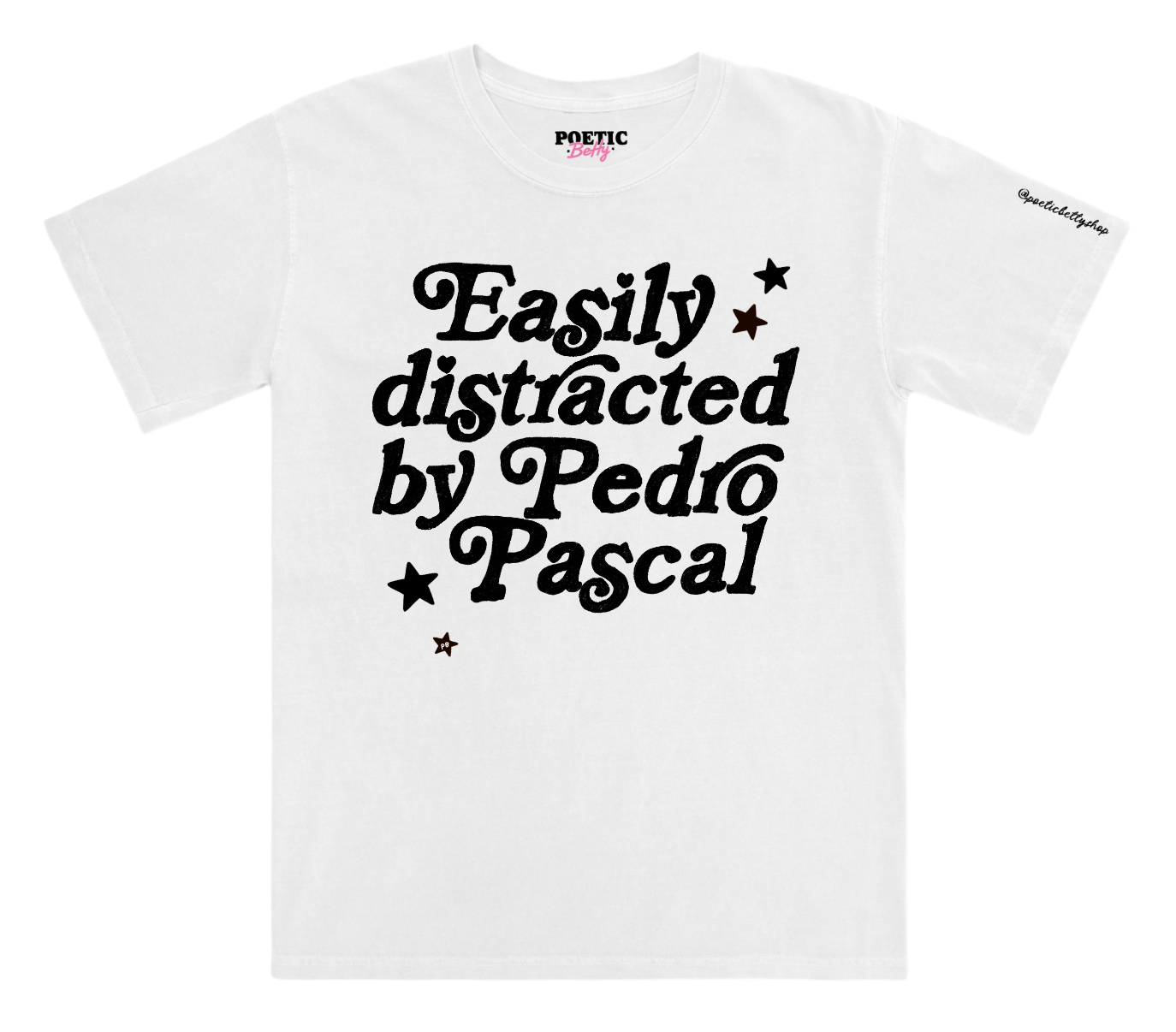 The Original Easily Distracted By Pedro Regular Unisex 100% Cotton T-Shirt