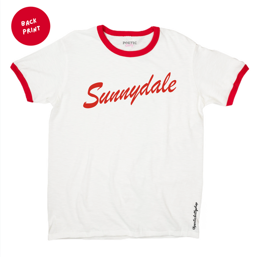 Sunnydale The Undead's Favourite Party Town  Retro Ringer T-Shirt