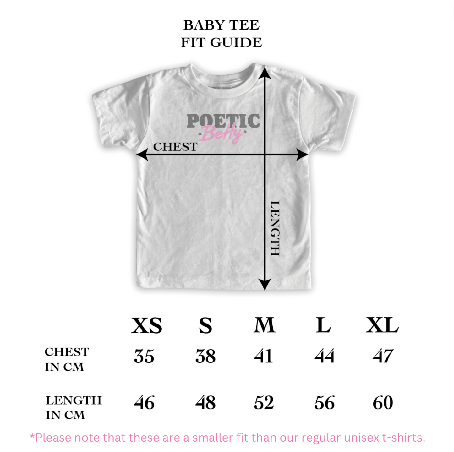 Custom Baby Tee Order - Any existing or past design!