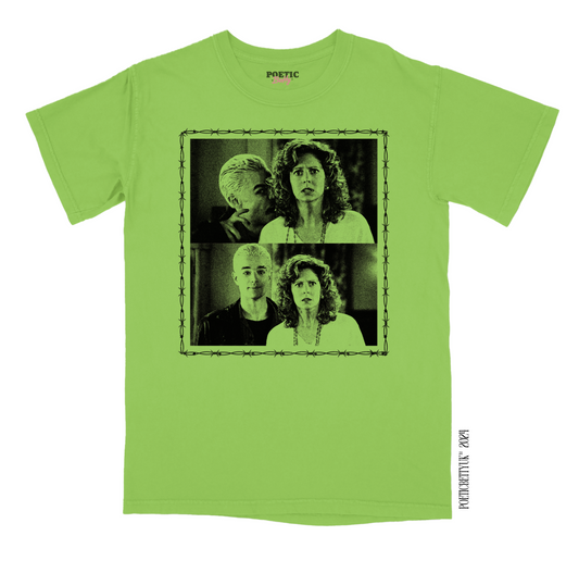 You're A Very Bad Man Vampire Bite 90s Scene Crew Neck Adult T-Shirt