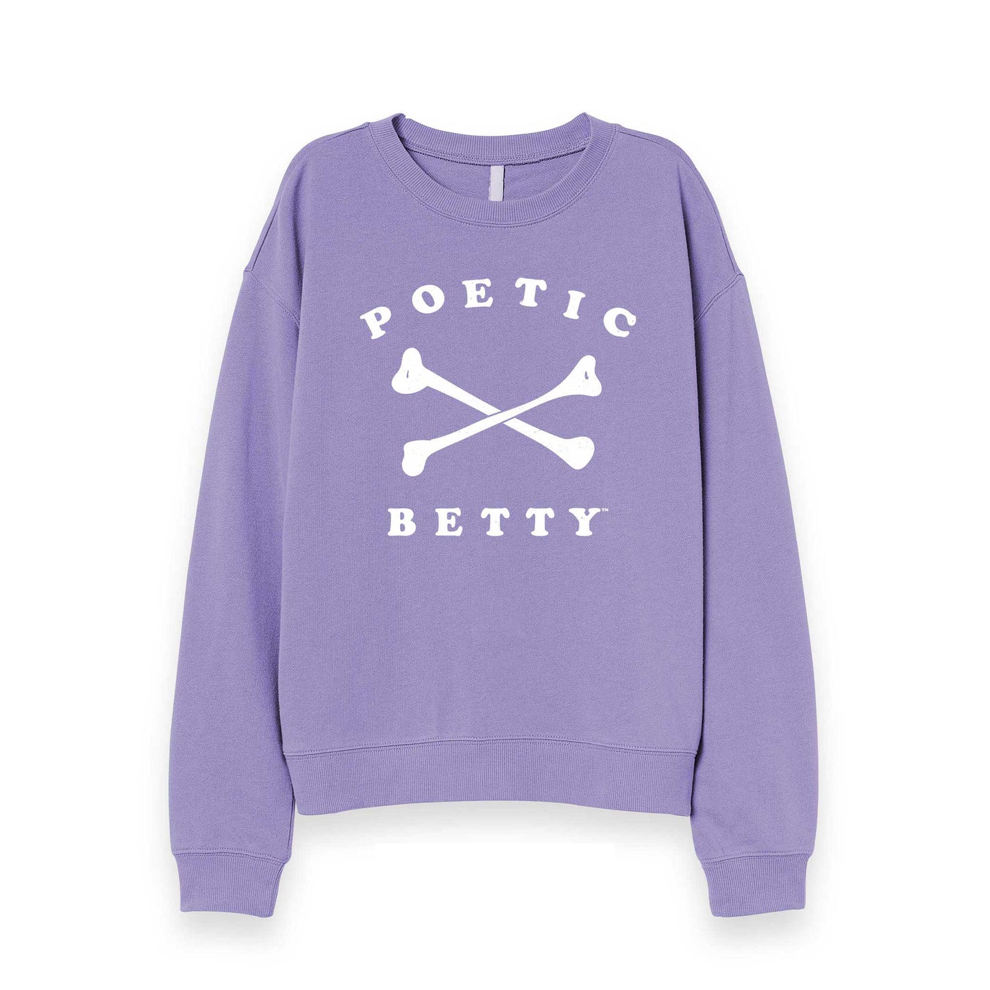 Poetic Betty™ Skull and Crossbones Since 2018 Emo 100% Cotton Unisex Sweatshirt