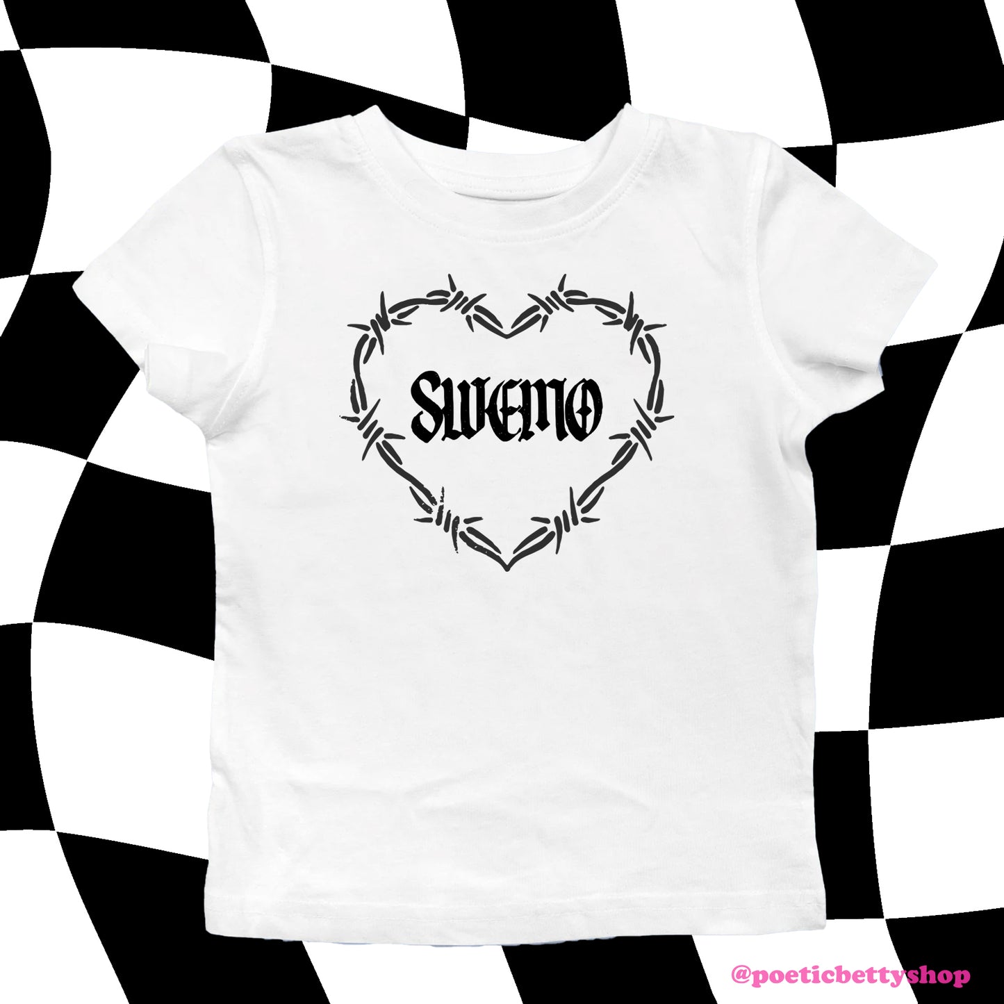 Swemo For Fans of Taylor Swift and Emo Black Baby Tee