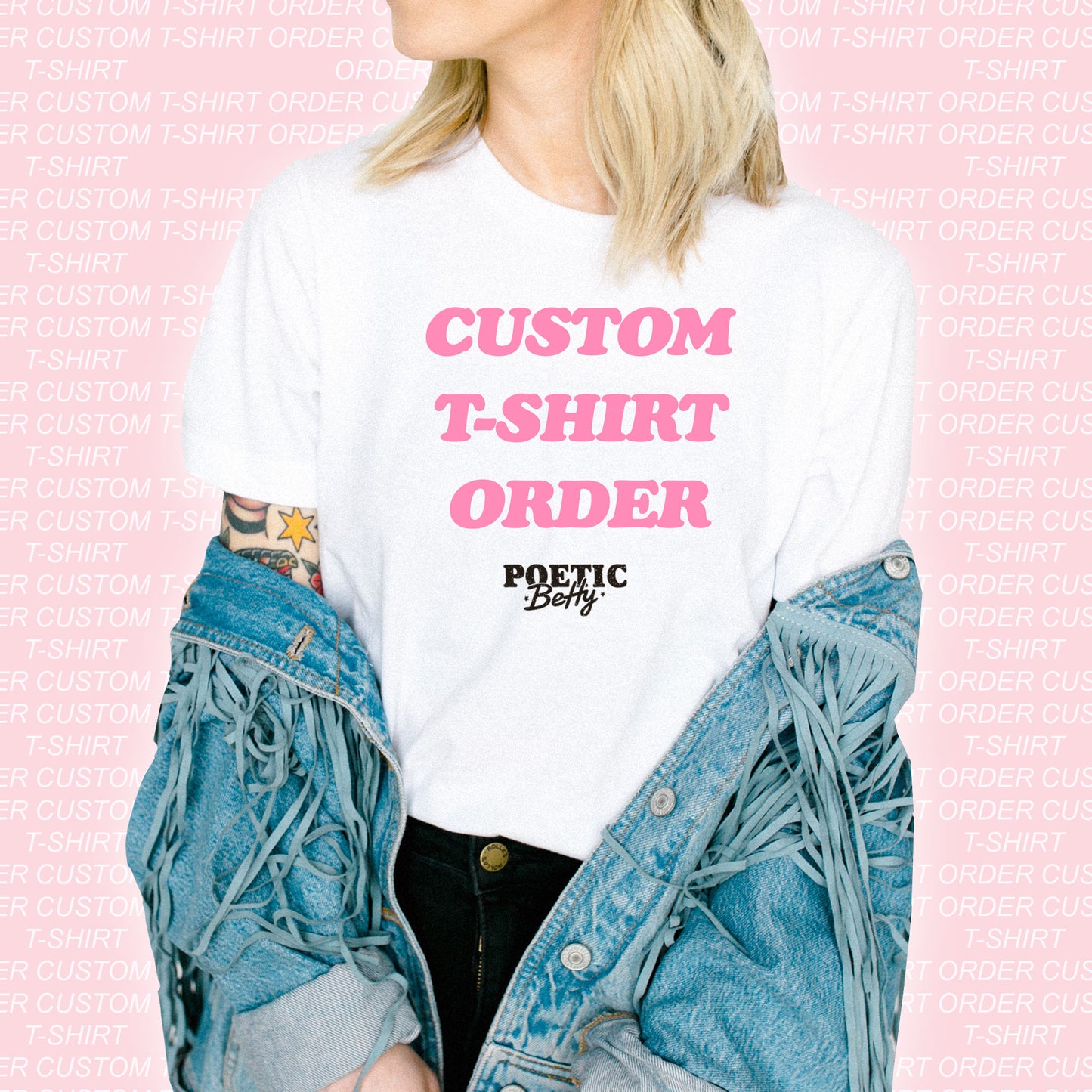 Custom T-Shirt Order