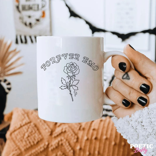 Forever Emo Rose Graphic 11oz Mug