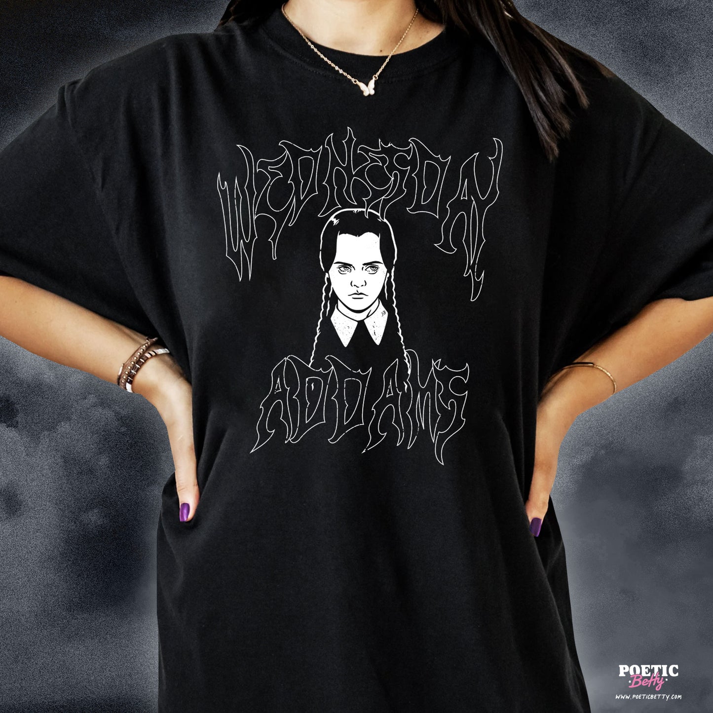 Wednesday Addams Unisex T-Shirt Gothic The Addams Family Shirt