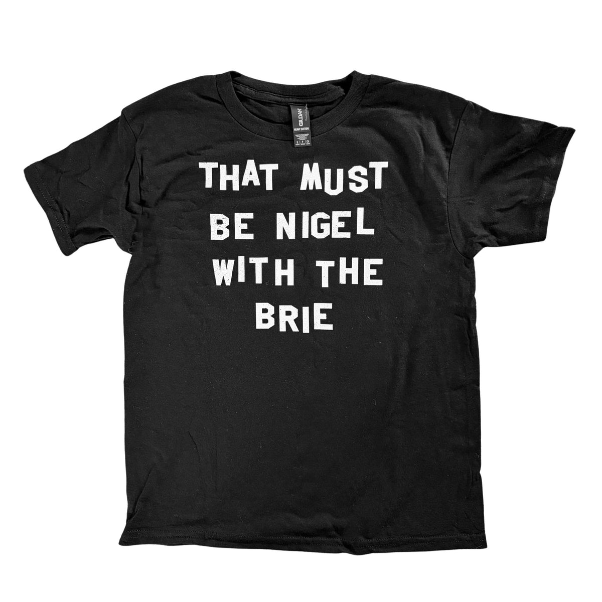 Nigel With The Brie Varsity Style Youth Fit Tee