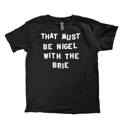 Nigel With The Brie Varsity Style Youth Fit Tee
