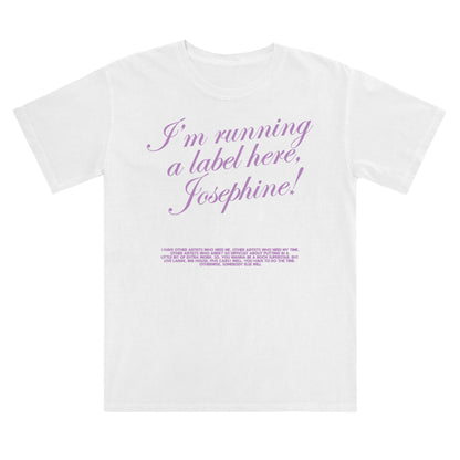 Wyatt Frame Running a Label Josephine Vintage Movie T-Shirt