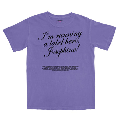 Wyatt Frame Running a Label Josephine Vintage Movie T-Shirt