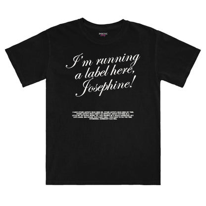 Wyatt Frame Running a Label Josephine Vintage Movie T-Shirt