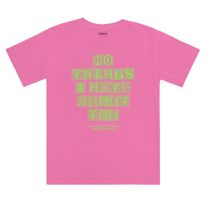 10 Things I Hate About You Initials Carved Vintage T-Shirt