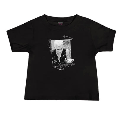 Spike Safety Pin Up Idol Vintage Style Buffy Baby Tee