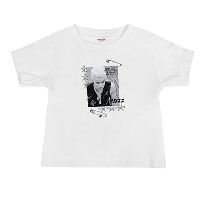Spike Safety Pin Up Idol Vintage Style Buffy Baby Tee