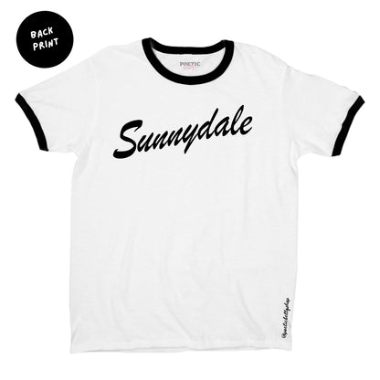 Sunnydale The Undead's Favourite Party Town  Retro Ringer T-Shirt