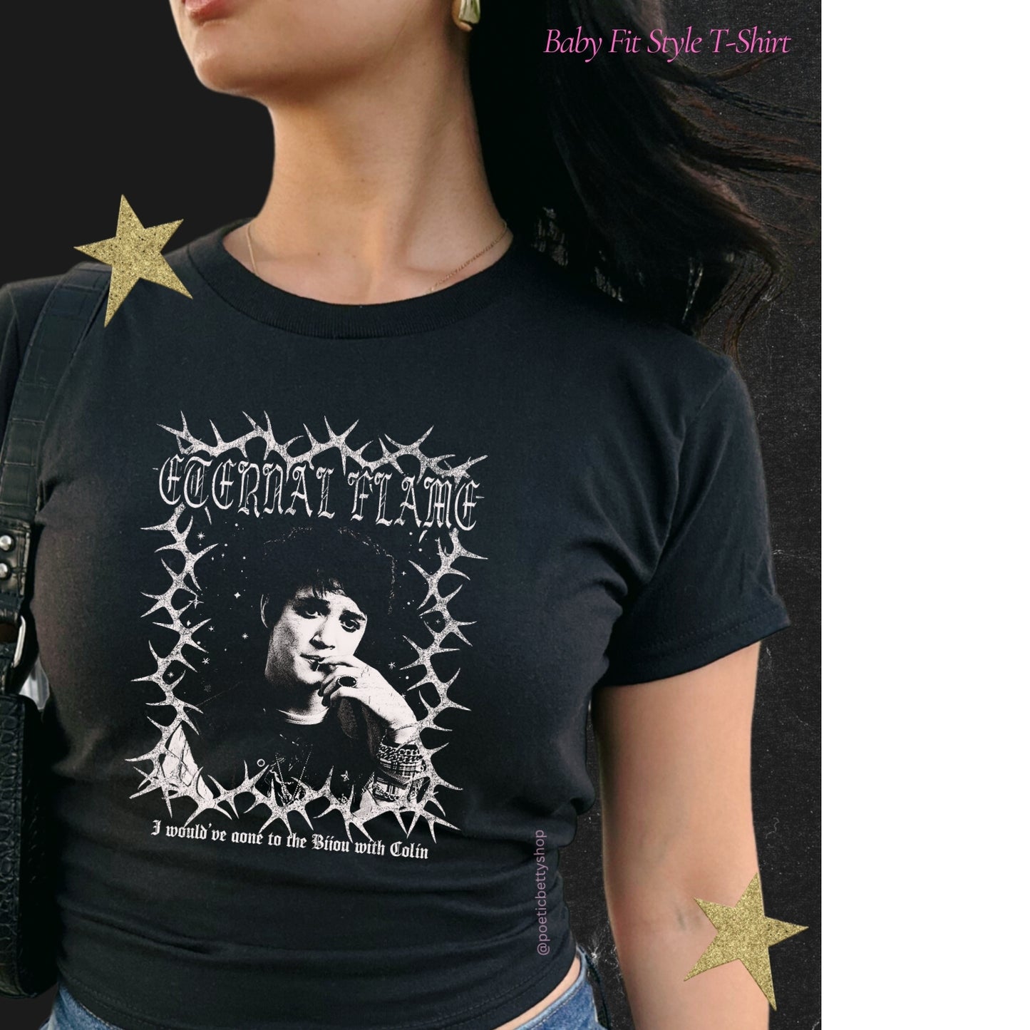 Colin Grey Eternal Flame Kyle Gallner Horror Scream King Emo Baby Tee