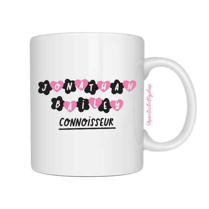 Jonathan Bailey Connoisseur Multi Colour Heart 11oz Mug