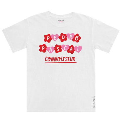 Pedro Pascal Connoisseur Multi Colour Graphic T-Shirt 100% Cotton