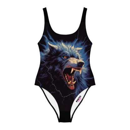 She Wolf Alternative Lightning Summer Swimsuit Bathing Costume Swimwear