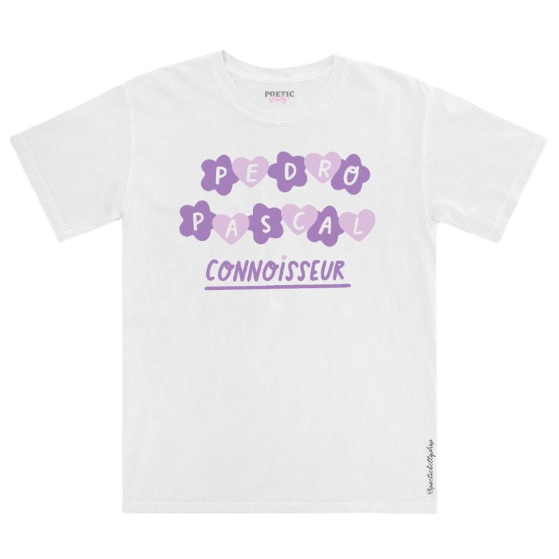 Pedro Pascal Connoisseur Multi Colour Graphic T-Shirt 100% Cotton