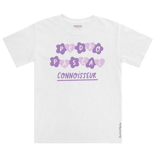 Pedro Pascal Connoisseur Multi Colour Graphic T-Shirt 100% Cotton
