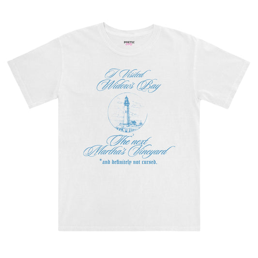 I Visited Widow's Bay The Next Martha's Vineyard Vintage Cotton T-Shirt