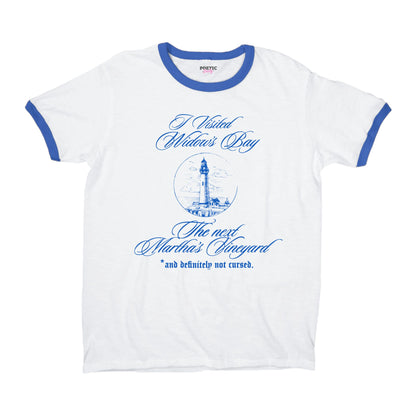 I Visited Widow's Bay The Next Martha's Vineyard Vintage Ringer Souvenir T-Shirt
