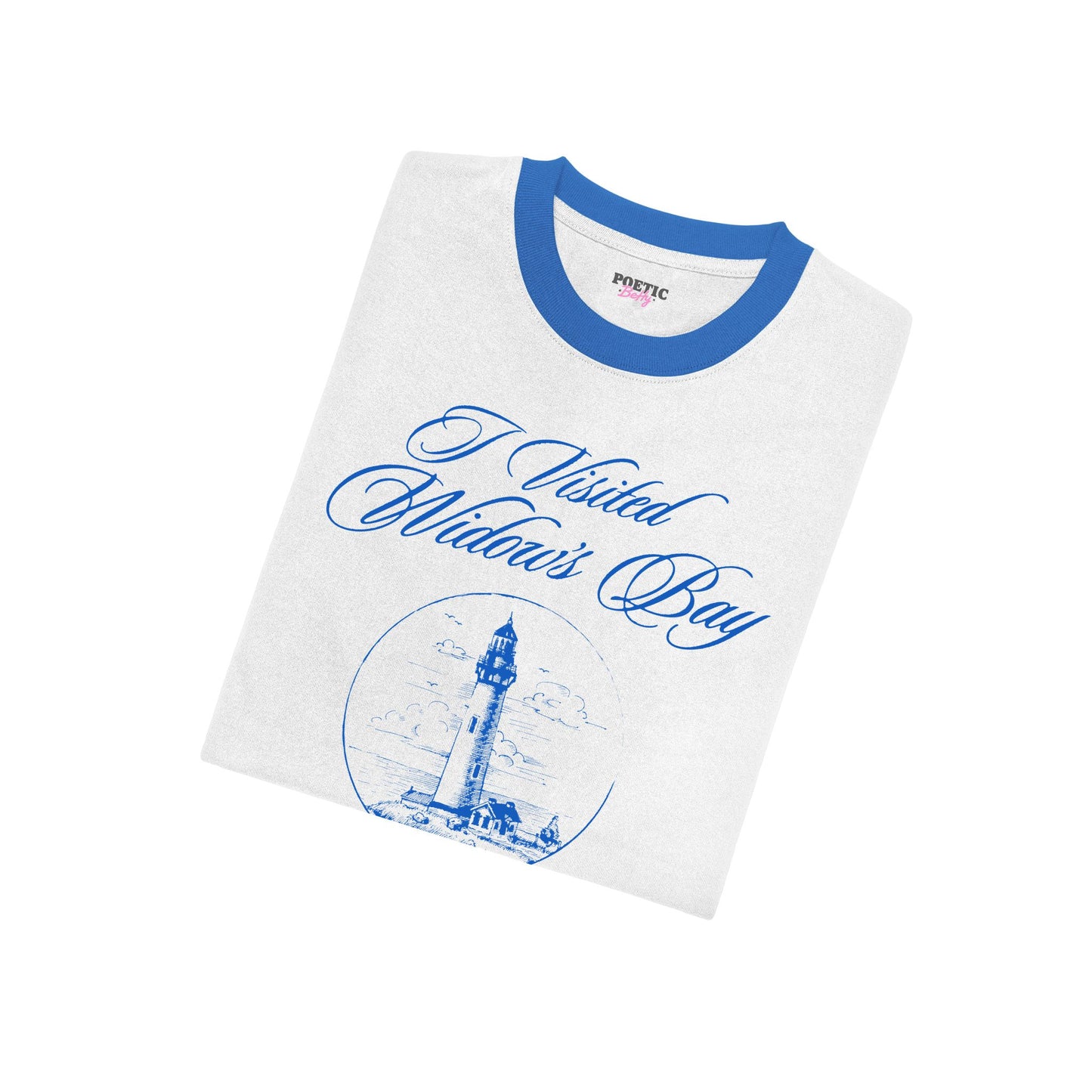 I Visited Widow's Bay The Next Martha's Vineyard Vintage Ringer Souvenir T-Shirt