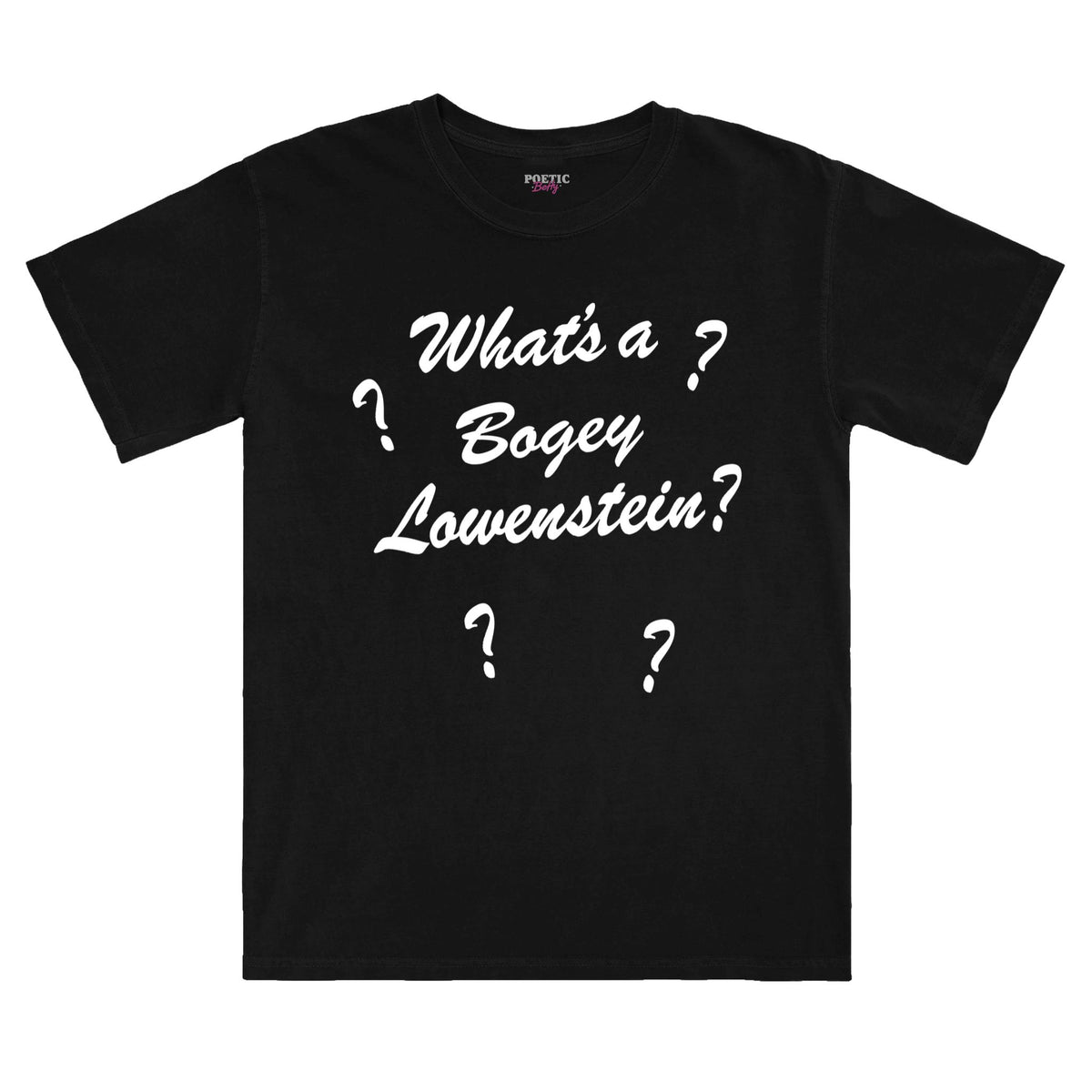 What's a Bogey Lowenstein? Movie Vintage T-Shirt