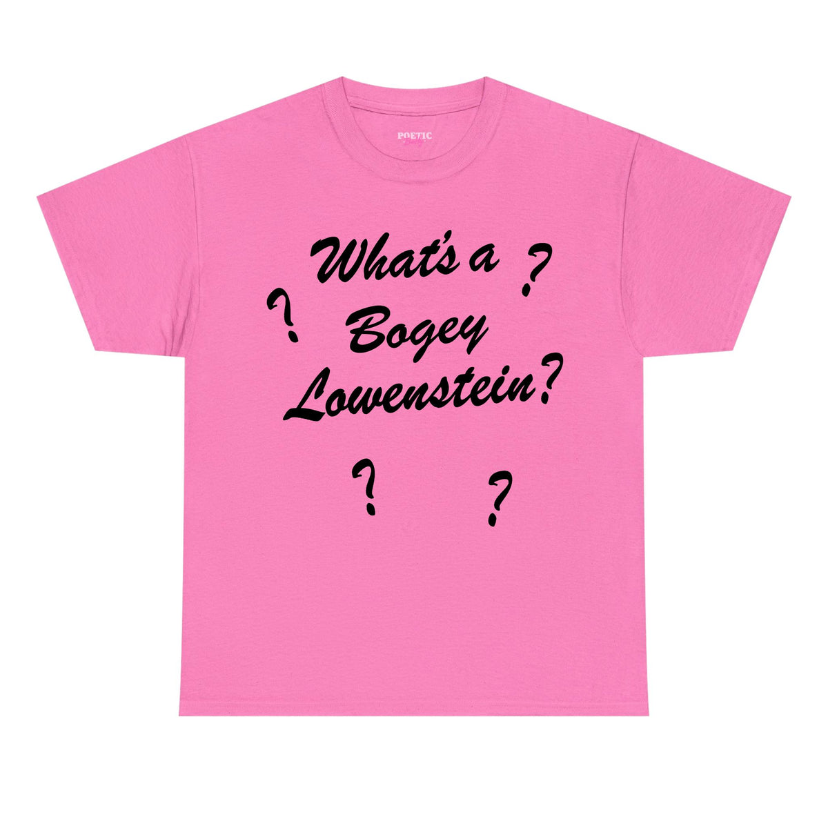 What's a Bogey Lowenstein? Movie Vintage T-Shirt
