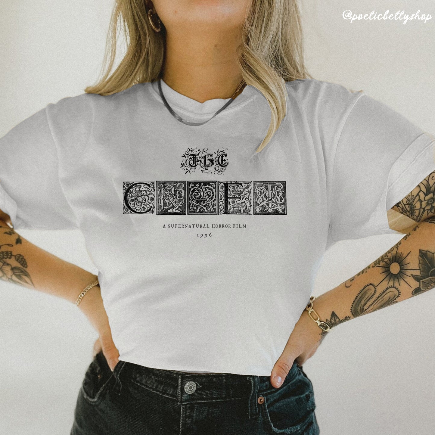 The Craft Vintage Carved Initials Movie T-Shirt