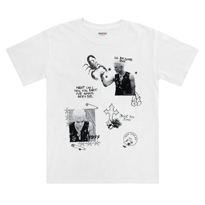 Spike New York Idol Vintage Style Buffy Inspired Black Cotton T-Shirt