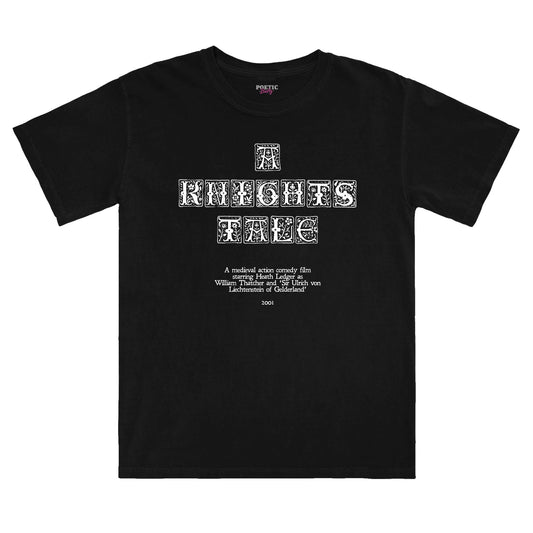 Medieval A Knight's Tale Initials Carved Vintage T-Shirt