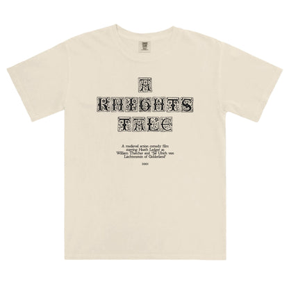 Medieval A Knight's Tale Initials Carved Vintage T-Shirt