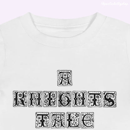 Medieval A Knight's Tale Initials Carved Vintage T-Shirt