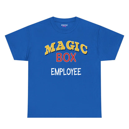 Magic Box Employee Royal Blue BtVS  Unisex Blue T-Shirt