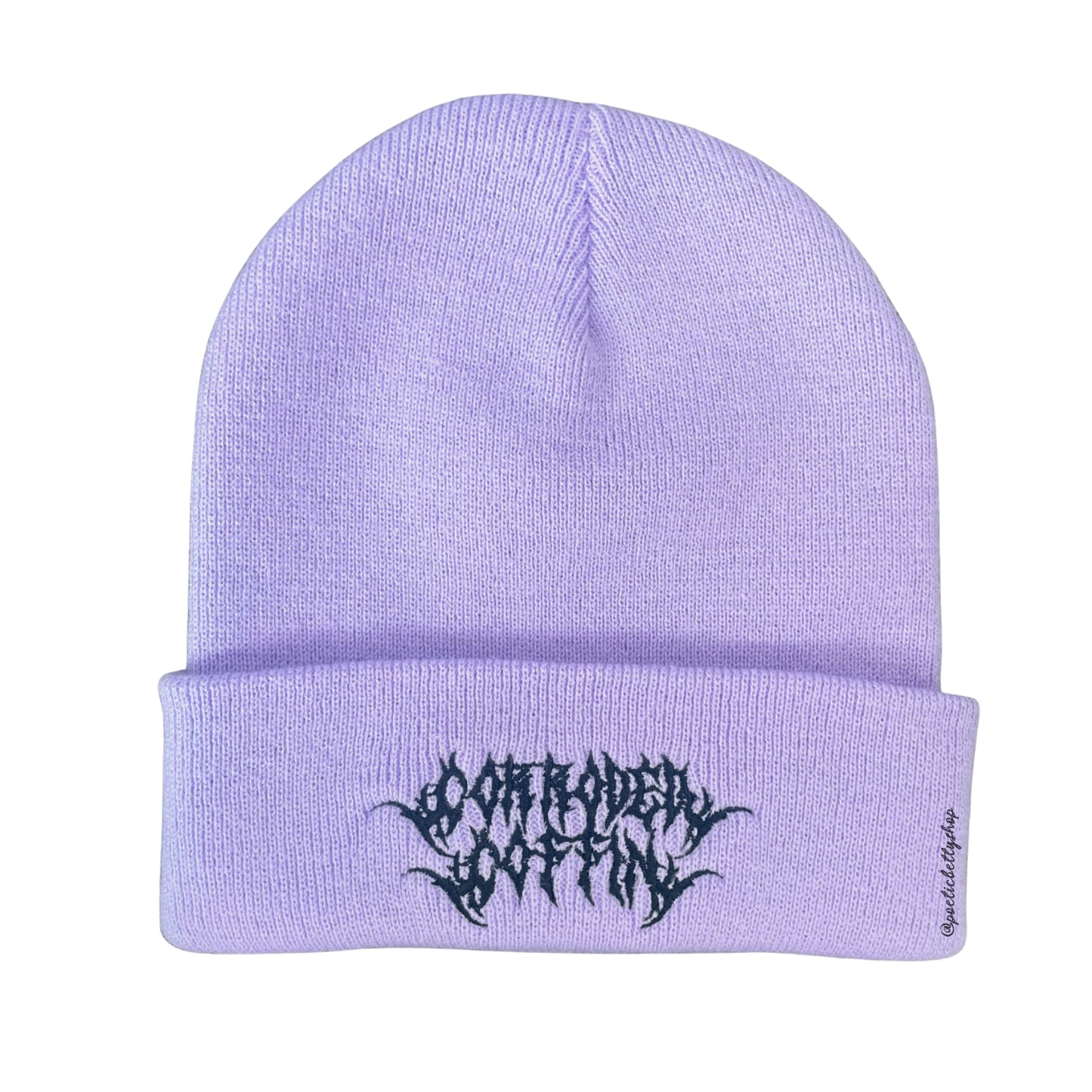 Corroded Coffin Metalcore Embroidered Logo Beanie Unisex