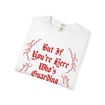 Captain Holt But If You're Here Who's Guarding Hades? Quote TV T-Shirt