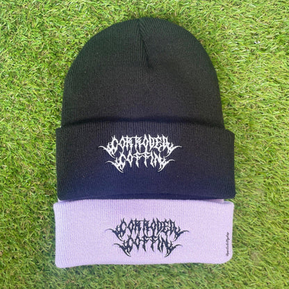 Corroded Coffin Metalcore Embroidered Logo Beanie Unisex