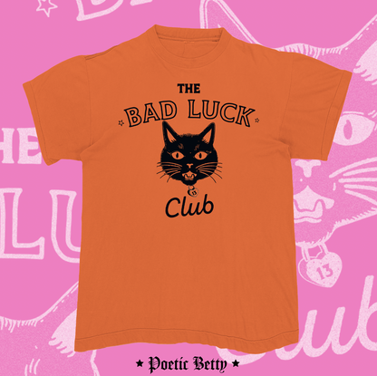 The Bad Luck Club Black Cat Graphic Unisex T-Shirt