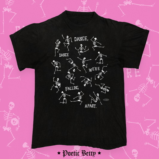 Dance Dance Skeletons Spooky Fall Out Boy Inspired Unisex T-Shirt